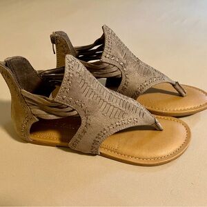 Altar'd State Tan Cutout Sandals NWOT